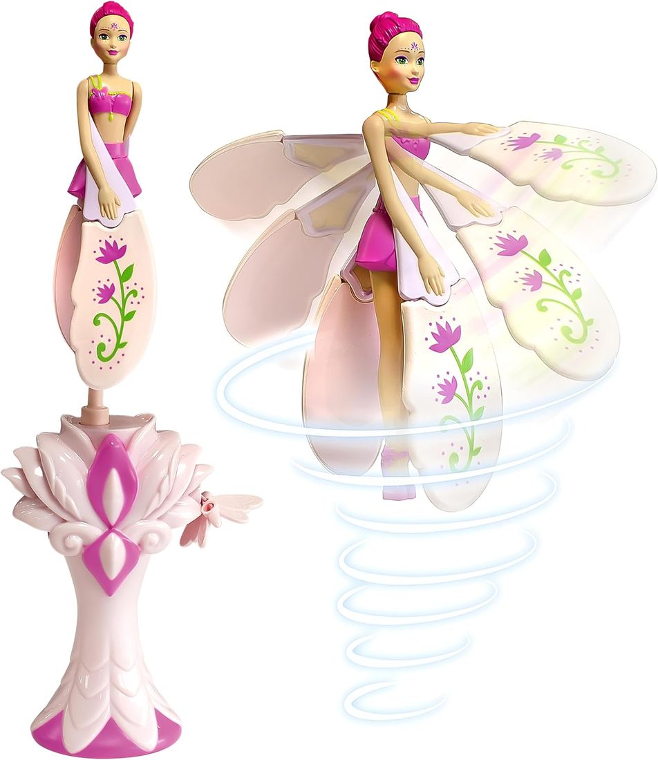 Sky Dancers Fuchsia Fantasy Flying Doll